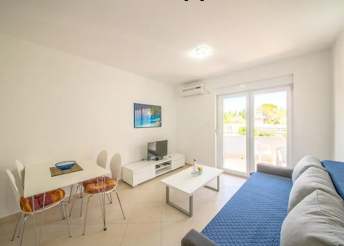 Modern In Vrsi, 45 M², Spacious Terrace Lägenhet Vrsi